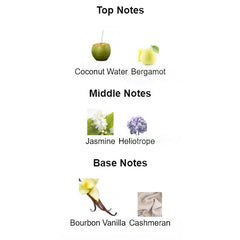 Fragrance notes of ALIEN GODDESS Gen.Z – coconut, jasmine, and bourbon vanilla inspired by THIERRY MUGLER ALIEN GODDESS.