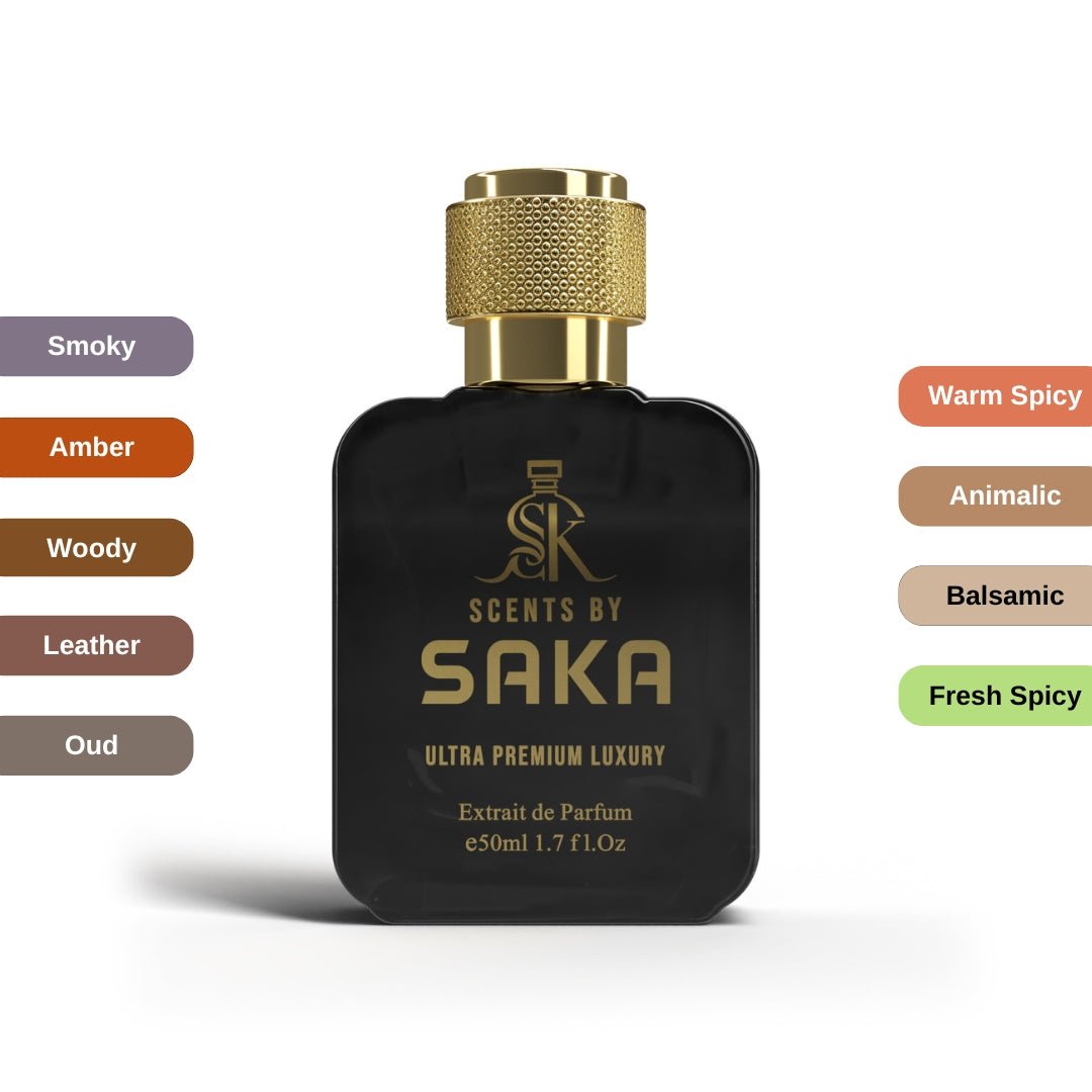 BLACK INCENSE Unisex - Scents by Saka