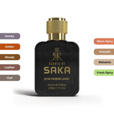 BLACK INCENSE Unisex - Scents by Saka