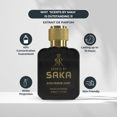 BLACK SAFFRON Unisex - Scents by Saka