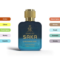 DYLAN BLUE AQUA – a fresh, aquatic Extrait inspired by VERSACE DYLAN BLUE for Men.