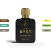 GREY VETIVERT XXII for Men - Scents by Saka