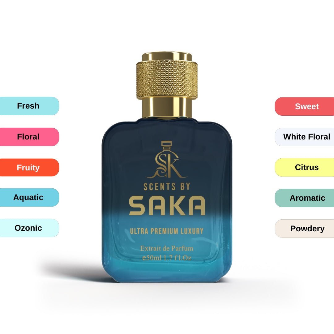 SAKA's COOLWATER For Women – a fresh, aquatic Extrait inspired by DAVIDOFF COOLWATER FOR WOMEN.