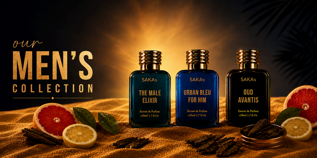 Men's Extrait de Parfum collection – long-lasting perfumes for him by Scents by Saka India