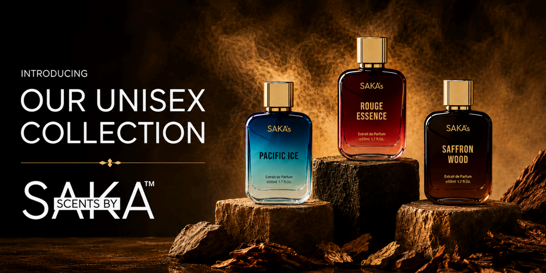 Unisex perfume collection – matching long-lasting fragrances for him and her, Scents by Saka
