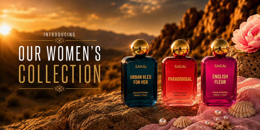 Women's premium perfume collection – long-lasting inspired fragrances by Scents by Saka India
