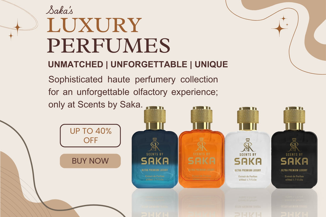 Indulge in the finest luxury perfumes crafted for every occasion at Scents by Saka.